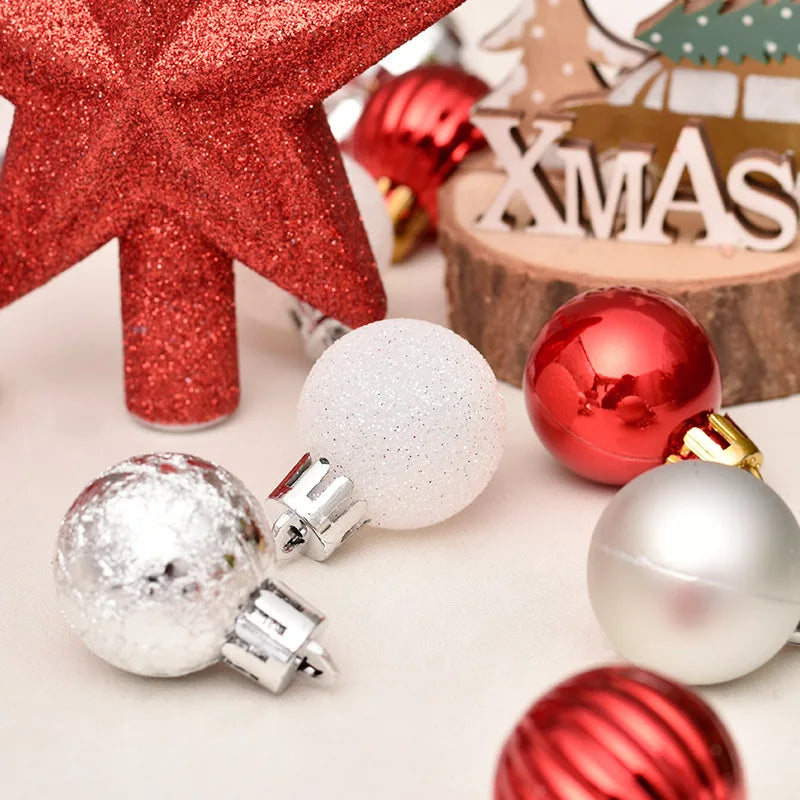 30pcs Christmas Pendant Christmas Balls