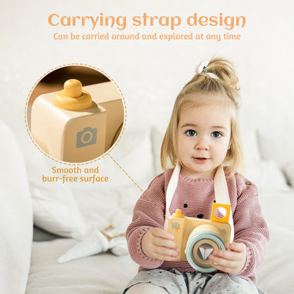 Montessori Wooden Camera Educational Toy