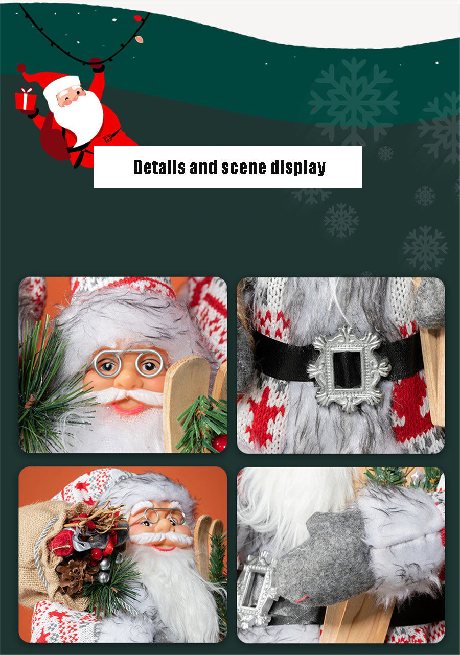 Santa Claus Doll 60/45/30cm Christmas Decorations