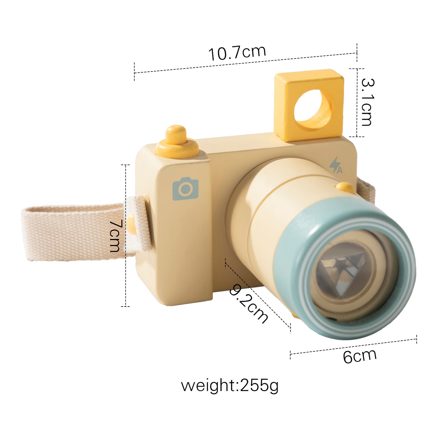 Montessori Wooden Camera Educational Toy