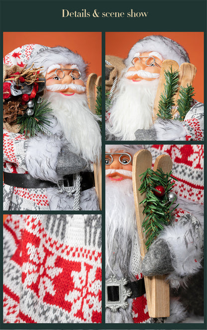 Santa Claus Doll 60/45/30cm Christmas Decorations
